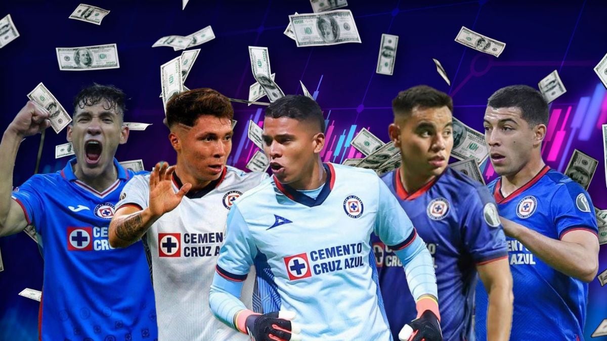 Cruz Azul: ¿Quiénes son los jugadores más costosos de La Máquina en el Clausura 2024?