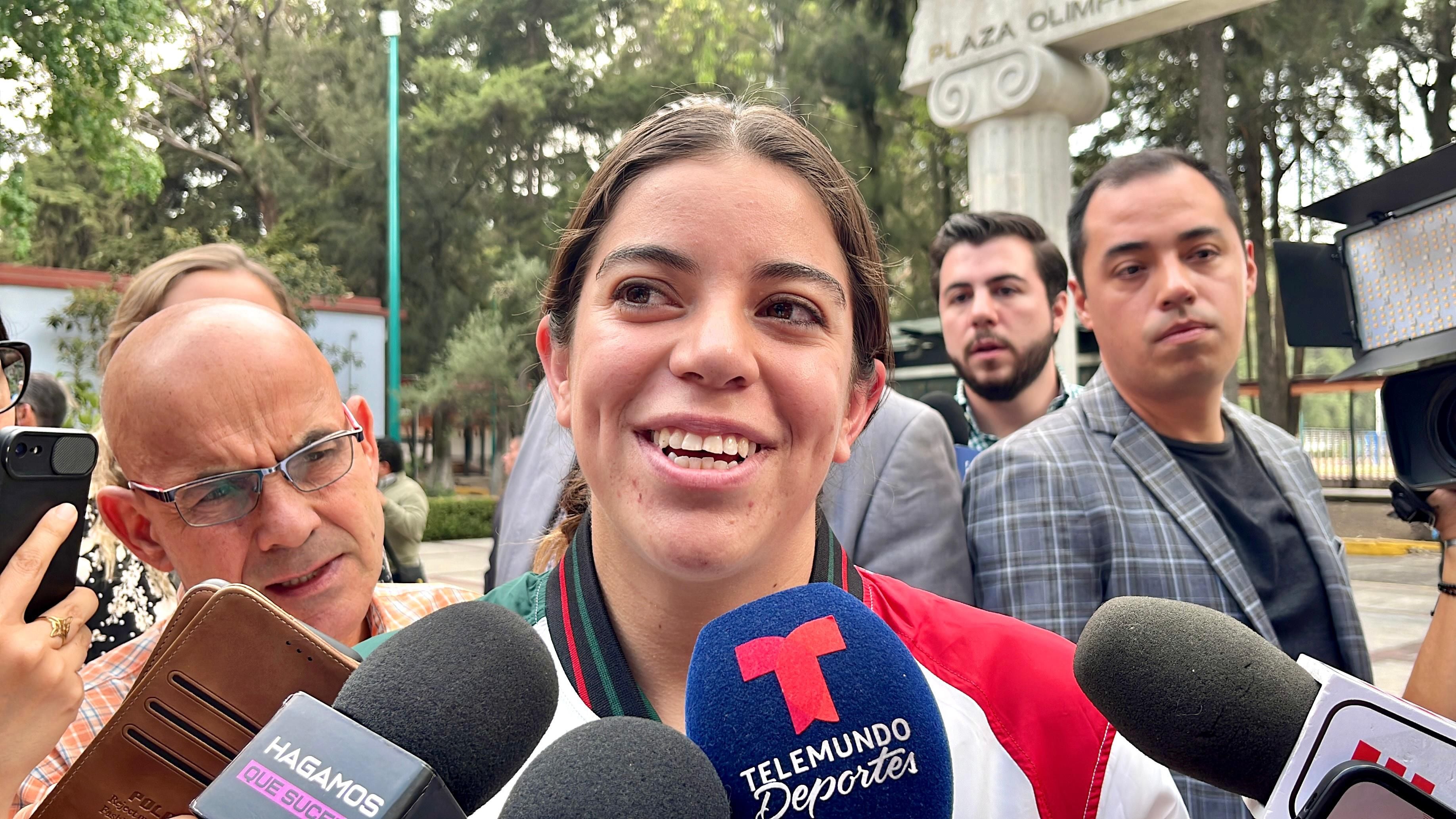 Alejandra Orozco aseguró que este mismo jueves le informaron que será abanderada olímpica en París 2024.