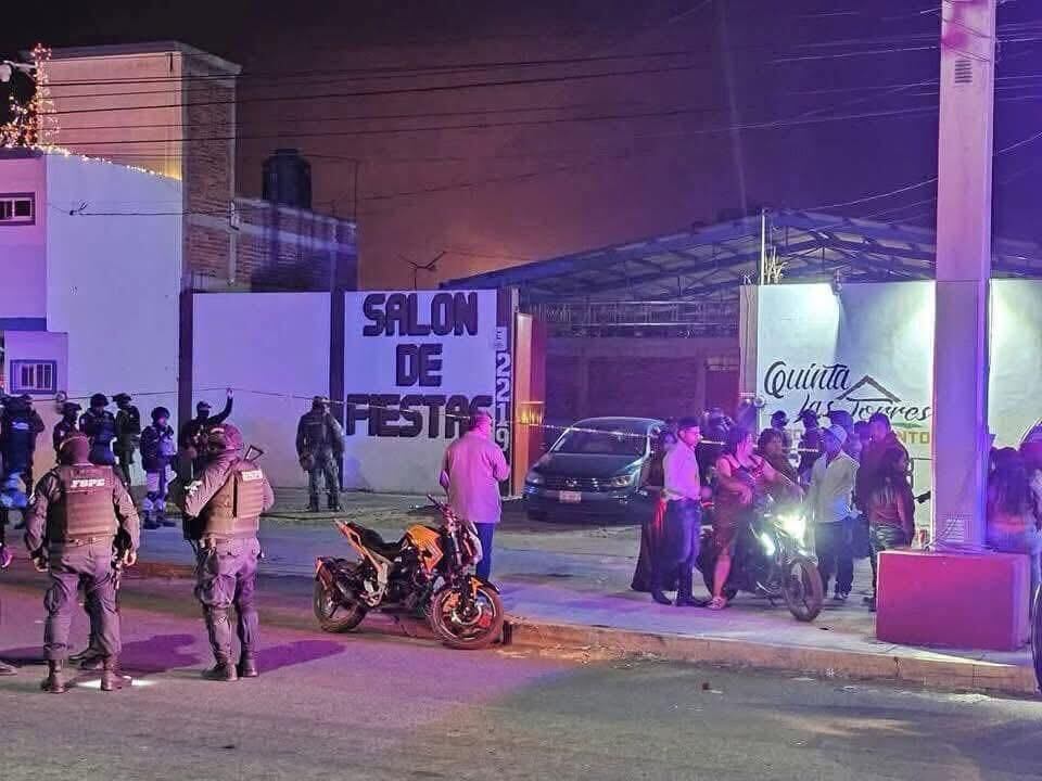 Boda sangrienta en Guanajuato: Comando armado irrumpe en fiesta y asesina a 2 personas y hiere a 12