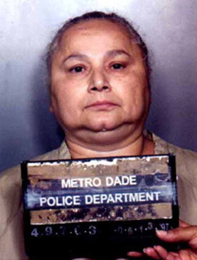 Griselda Blanco fue arrestada en 1985. (Foto: Metro Dade Police Department)