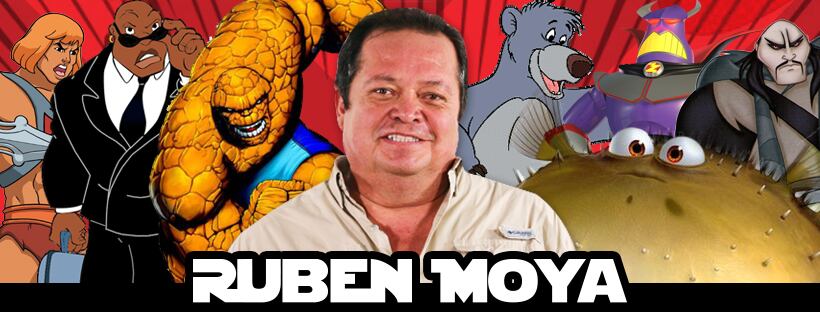 Rubén Moya prestó su voz para dar vida a varios personajes famosos. (Foto: Facebook @RubenMoyaOficial)