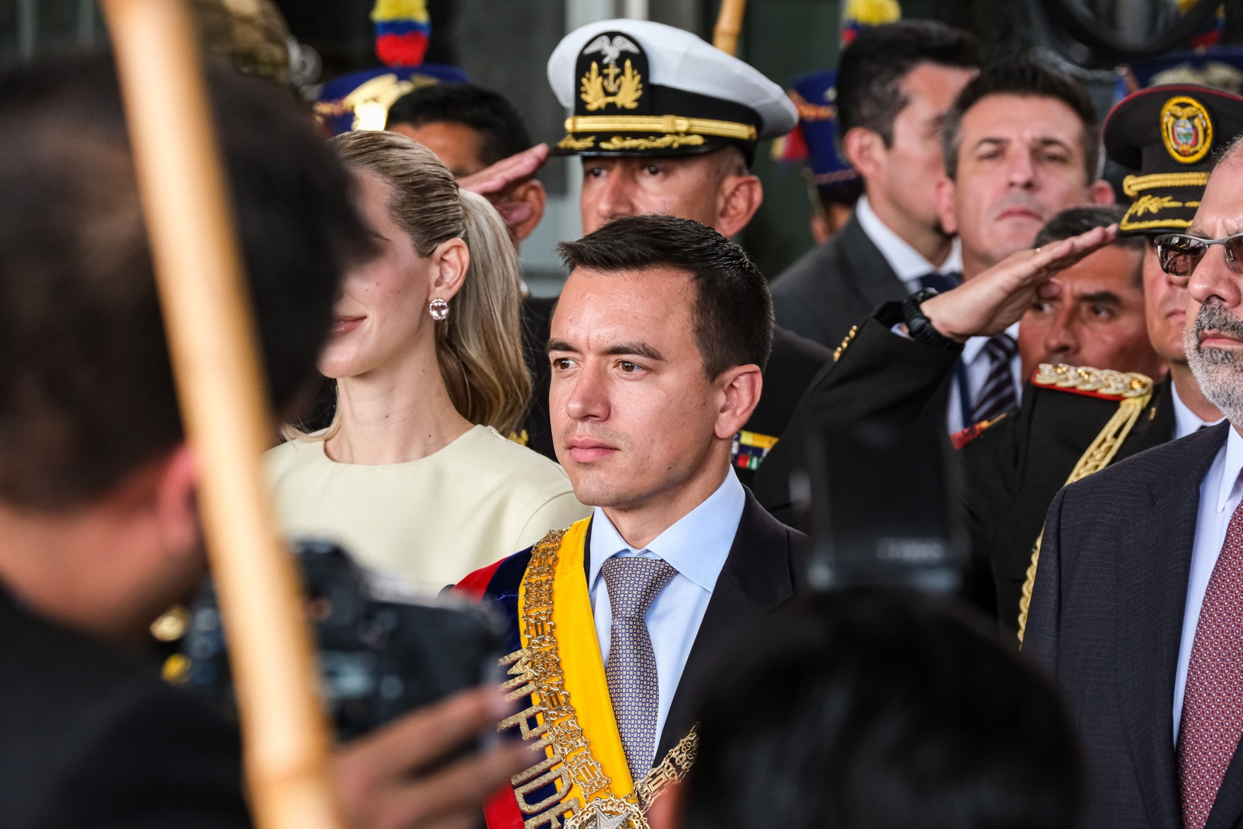 Daniel Noboa asumió la presidencia de Ecuador en octubre de 2023. 