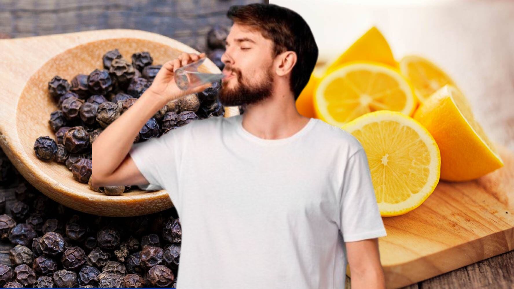 ¿Para qué sirve tomar agua de limón con pimienta?