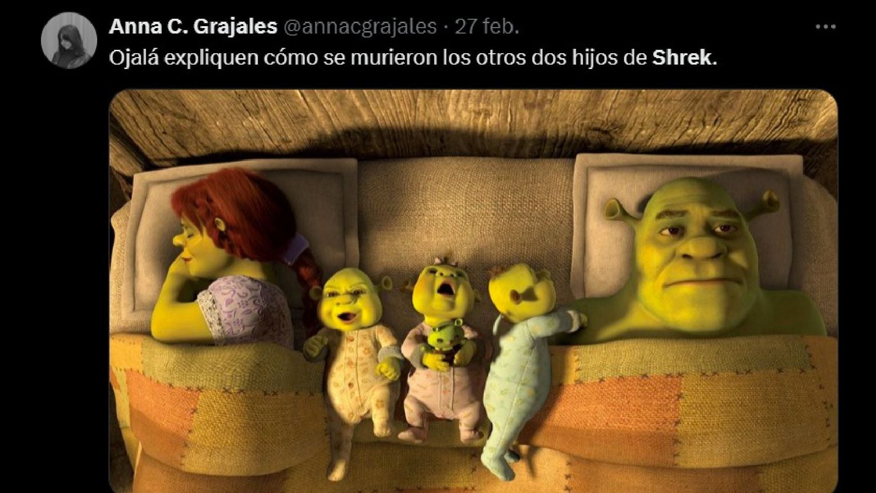 Memes sobre el trailer de la película 'Shrek 5'. (Foto: Redes sociales)