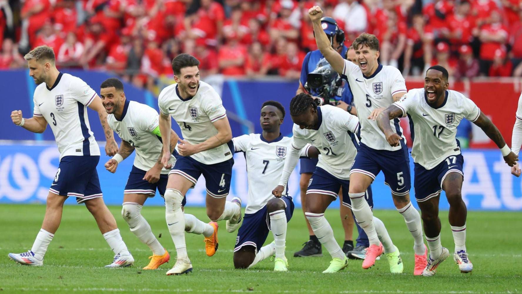 Inglaterra nunca ha ganado un título de la Eurocopa, este año juega la segunda final consecutiva (Foto: EFE).