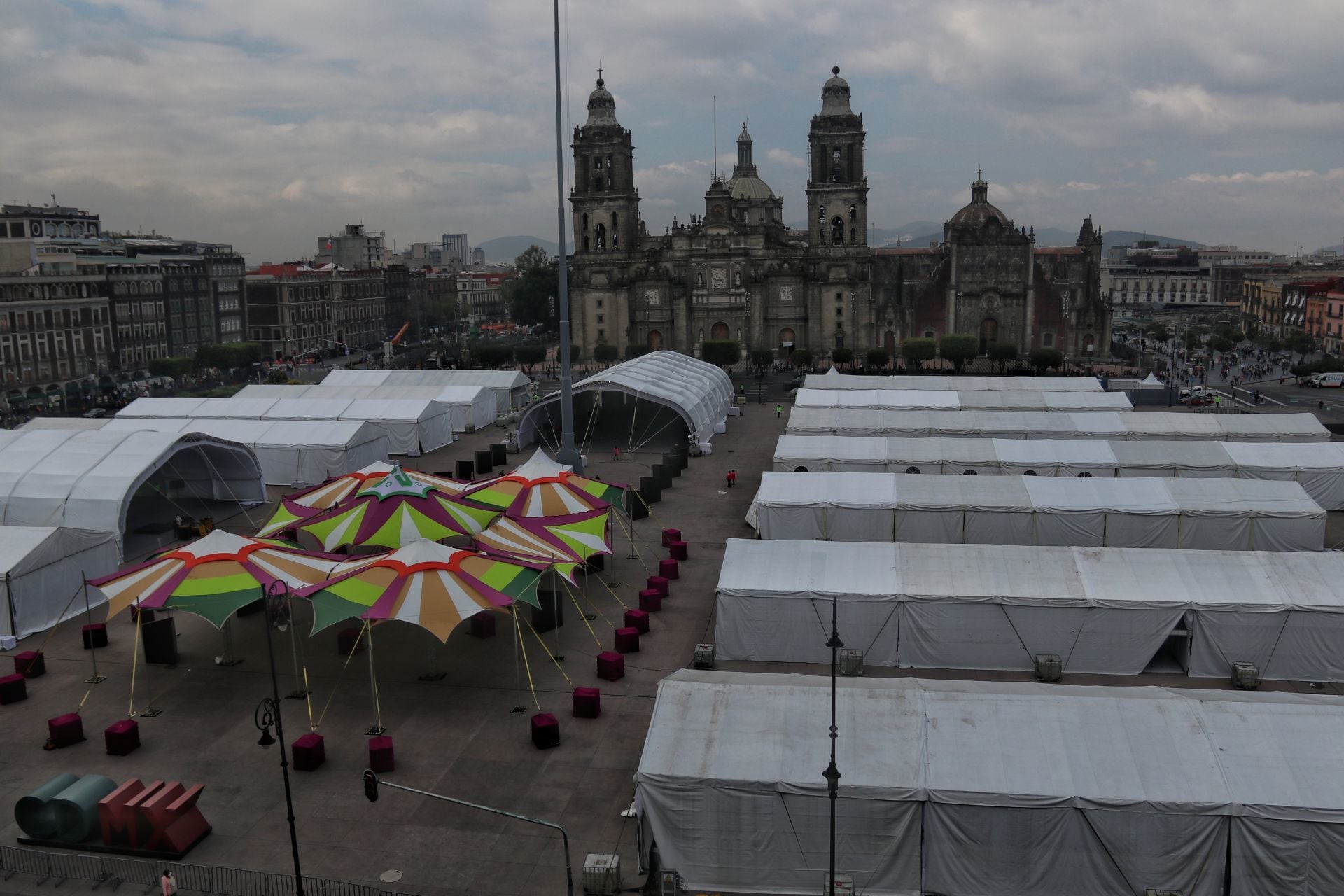 La Feria del Libro se llevará a cabo en el Zócalo. (Foto: Cuartoscuro)