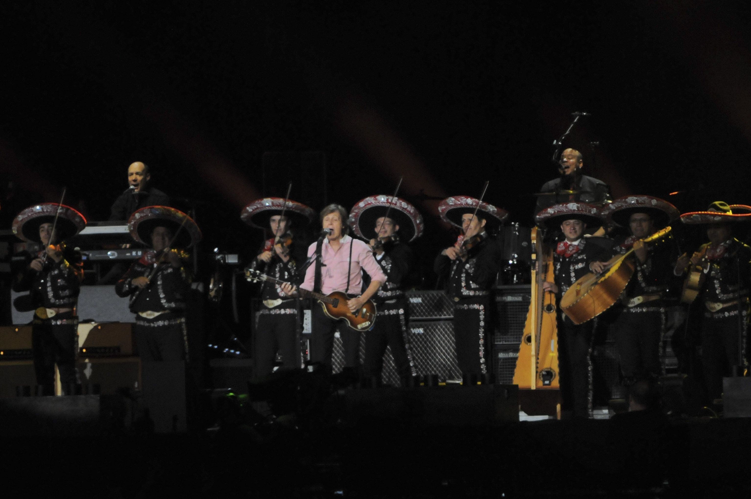 Paul McCartney se presentó en el Estadio Azteca en 2017. (Foto: Cuartoscuro / Francisco Rodríguez)