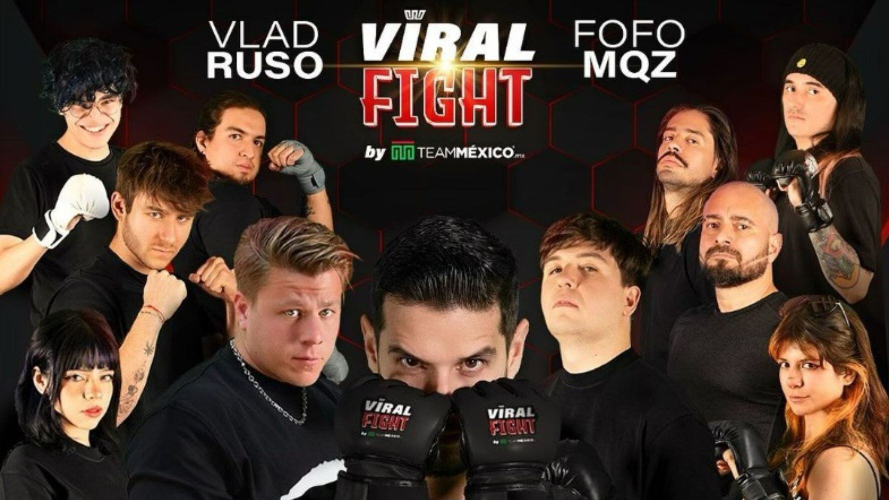 Influencers y luchadores se enfrentaron en Guadalajara como parte del Viral Fight. (Foto: Instagram @viralfightmx)