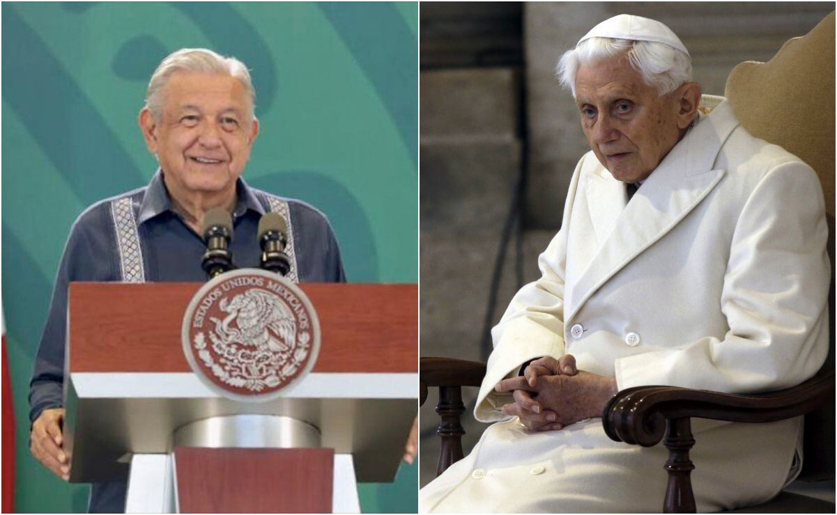 AMLO lamenta la muerte de Benedicto XVI: ‘fue un prominente estudioso y teólogo destacado’