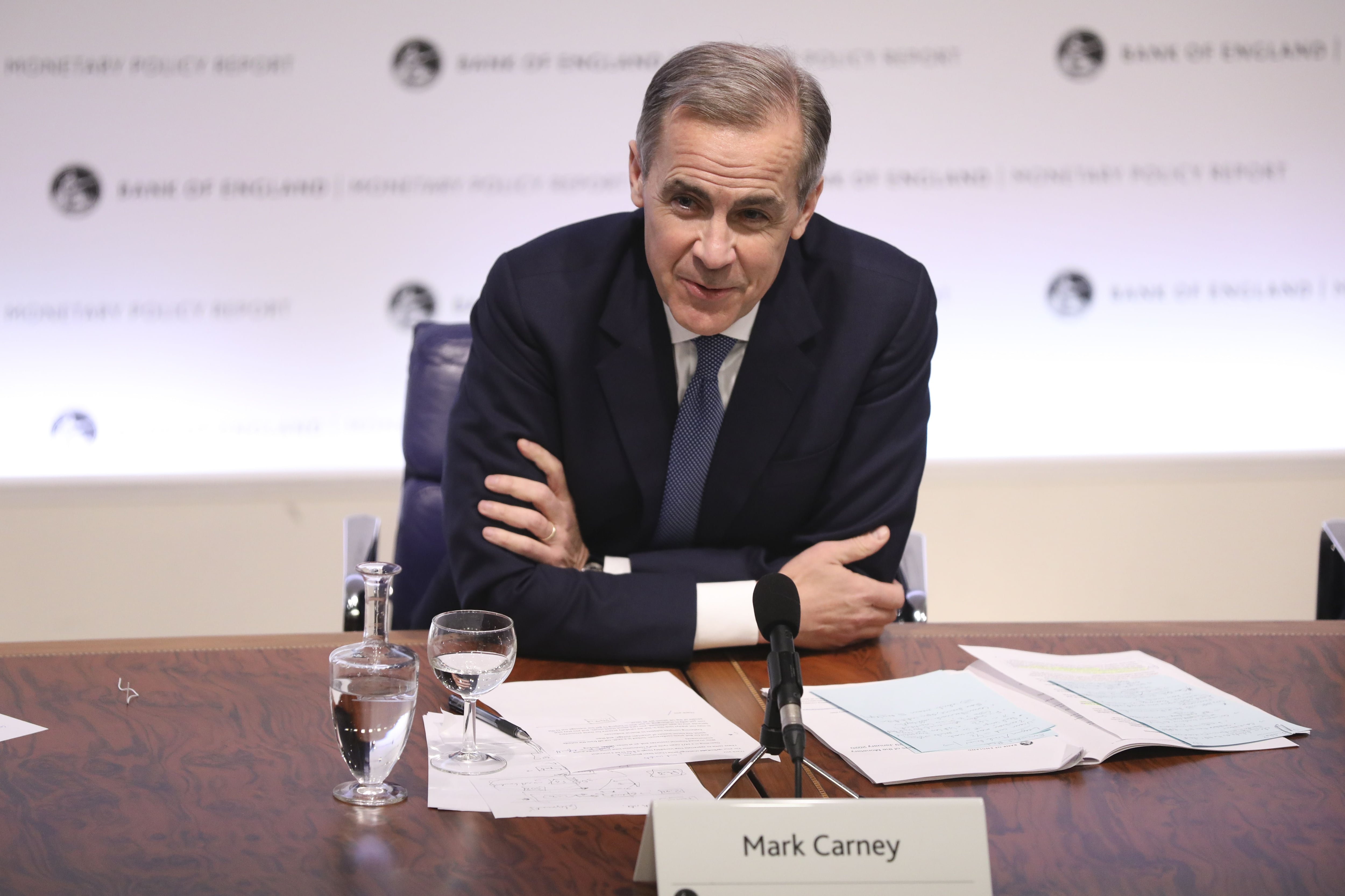 Mark Carney tiene el respaldo de integrantes del gabinete de Justin Trudeau. (Bloomberg).