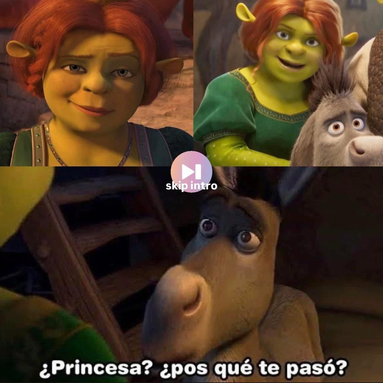 Memes sobre el tráiler de la película 'Shrek 5'. (Foto: Redes sociales)