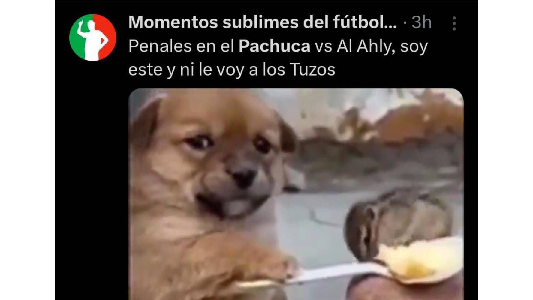 Los memes tras la victoria de Pachuca vs. Al-Ahly. (Foto: Captura X)