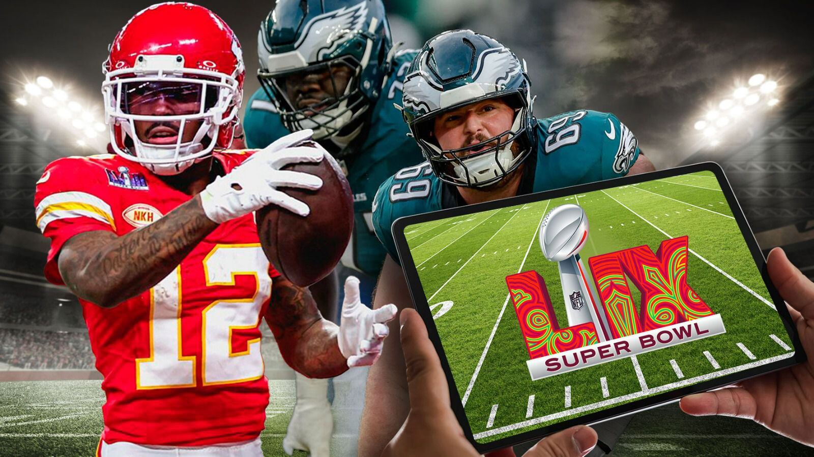 Los Chiefs quiere el tricampeonato y los Eagles buscan la revancha en el Super Bowl 2025. (Foto: Especial El Financiero).