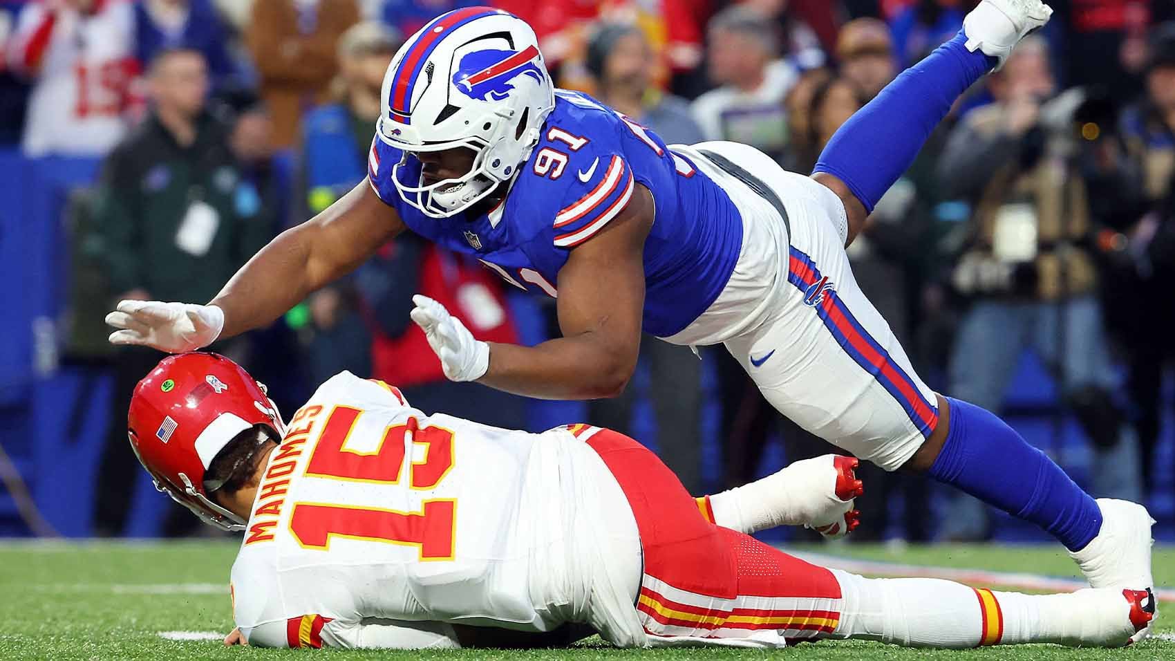 Buffalo Bills venció a Chiefs en la temporada regular de la NFL.(Foto: AFP)