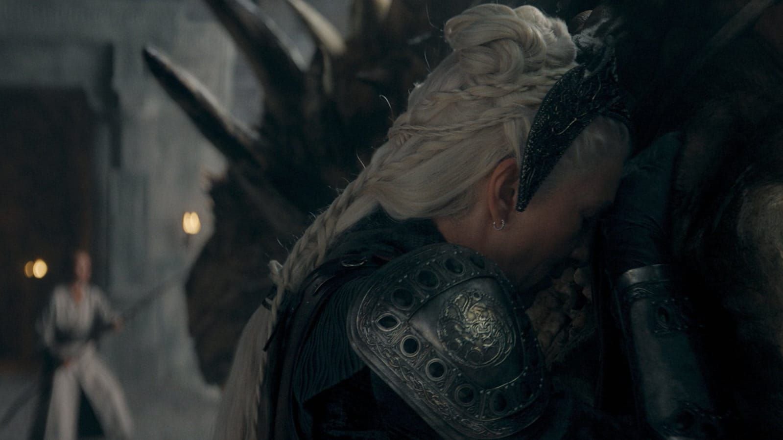 Rhaenys Targaryen pelea junto a Meleys, su dragón. (Foto: X @HouseofDragon)