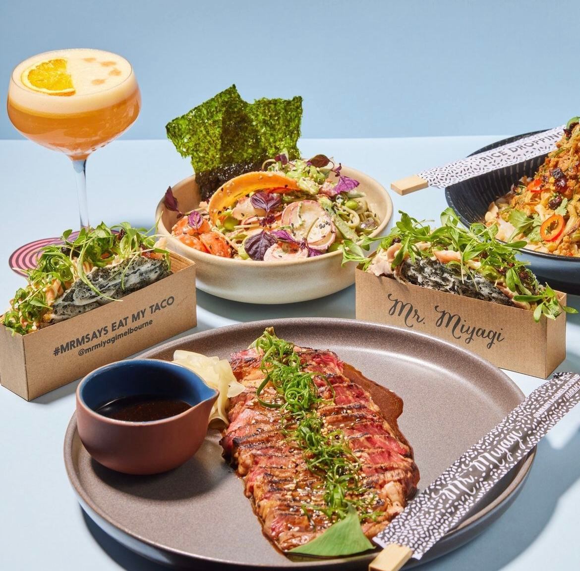 Mr. Miyagi se especializa en comida de Japón.  (Foto: Instagram / @mrmiyagimelbourne)