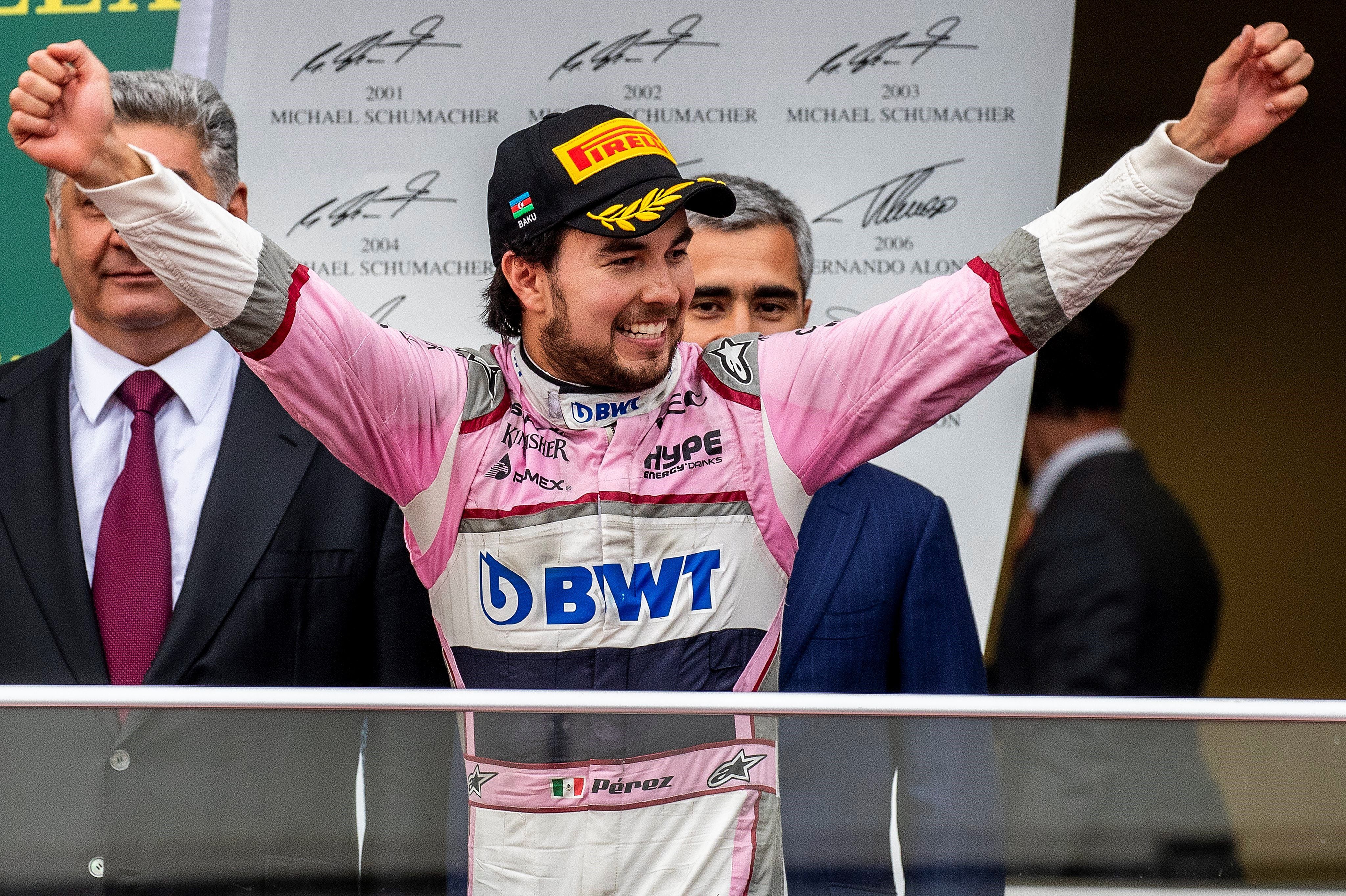 'Checo' Pérez en Racing Point. (Foto: EFE)