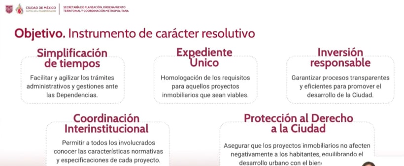 Objetivos de la ventanilla de coordinación inmobiliaria. (Especial)