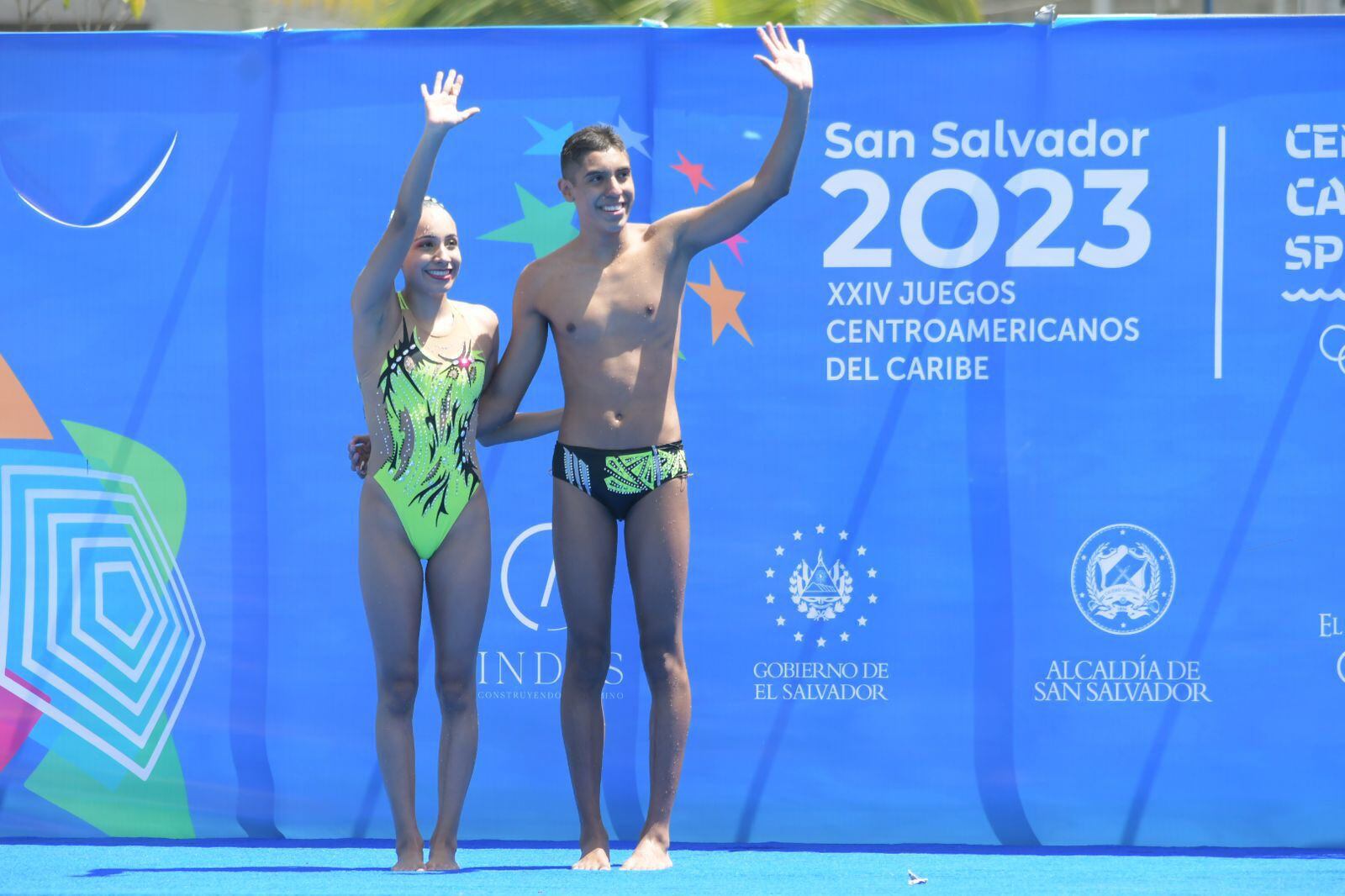 Centroamericanos 2023: México gana medalla de plata Dueto Técnico Mixto de Natación Artística