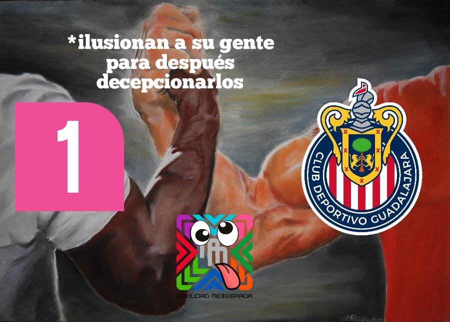 Memes sobre el partido de América vs. Chivas realizado este 13 de marzo. (Foto: Redes sociales)