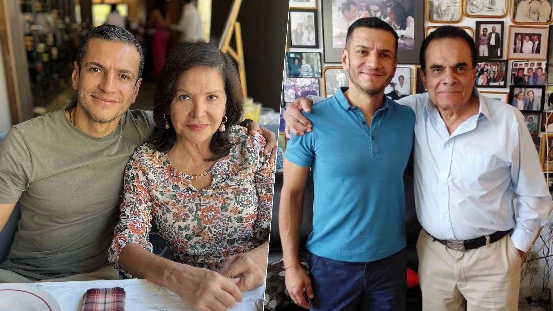 Ambos padres de Jaime Lozano se dedicaron a la actuación en la televisión mexicana. (Foto: Instagram / @jaimelozano21 / Twitter / @EFEdeportes)