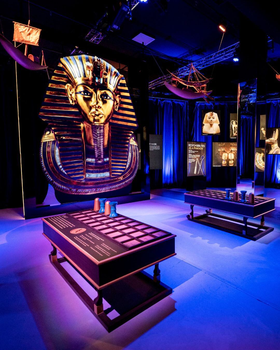 La exposición del Rey Tutankamón estará disponible de diciembre de 2023 a mayo de 2024. Foto: Facebook / @beyondkingtut)