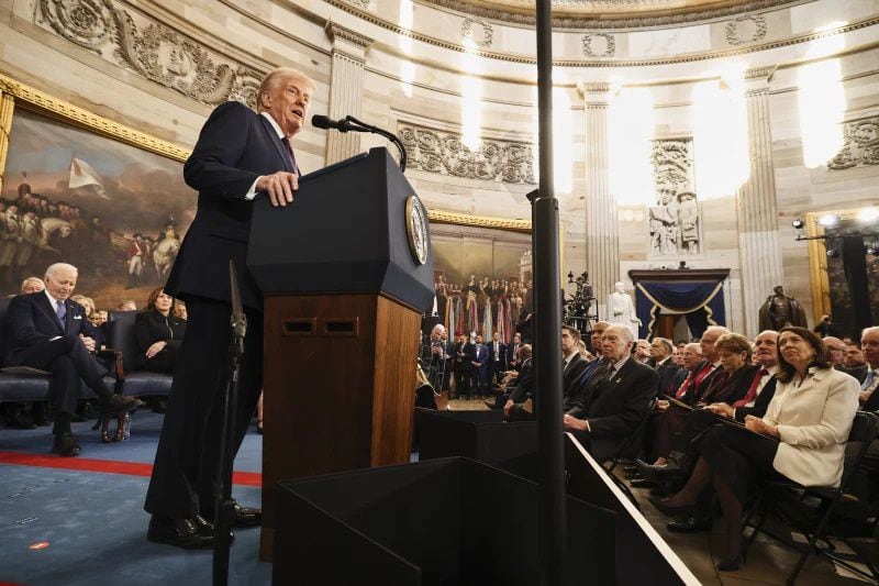 Donald Trump rindió protesta como 47º presidente de Estados Unidos este 20 de enero.