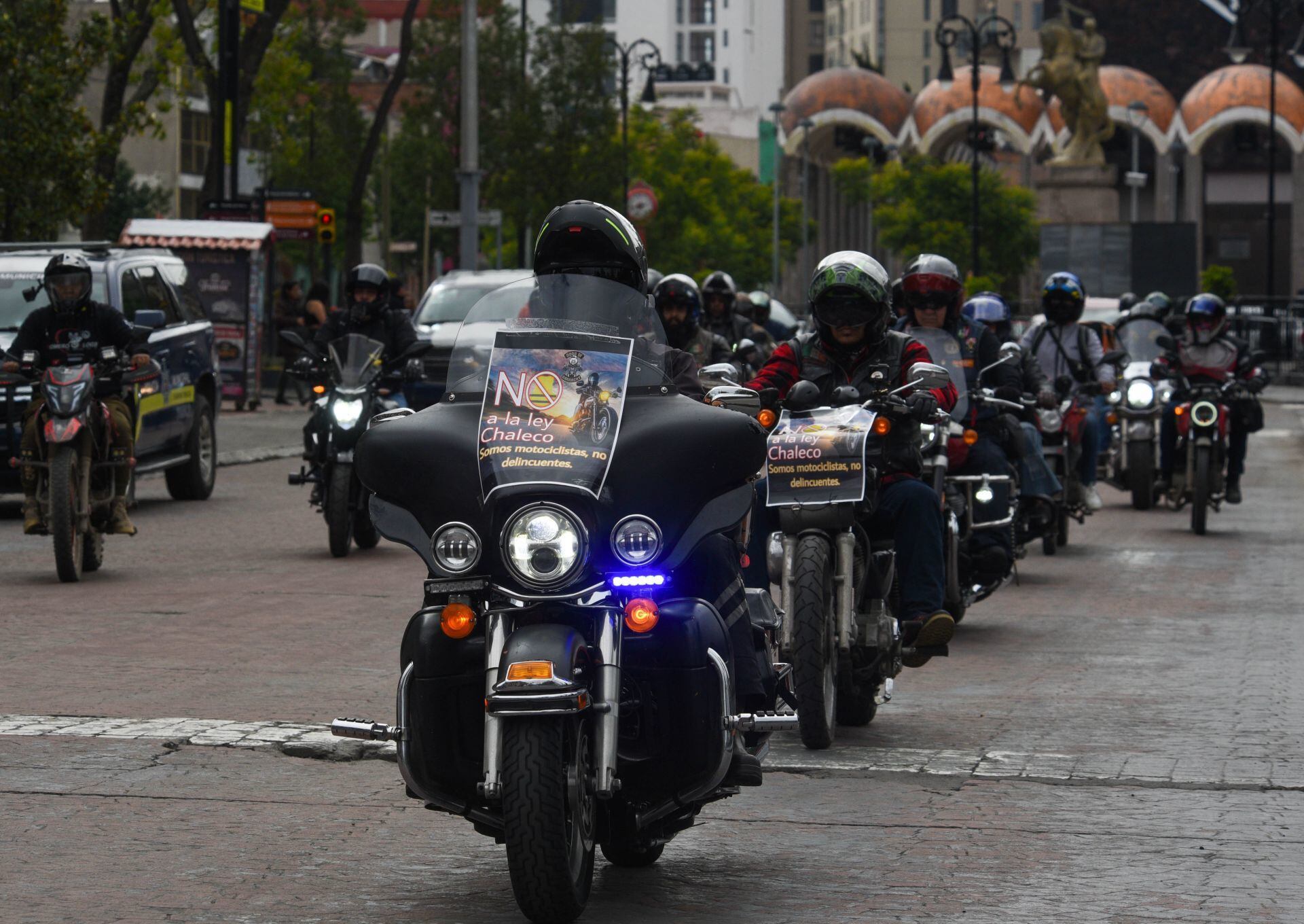 Los motociclistas deben acudir a Cuautitlán a realizar el examen.