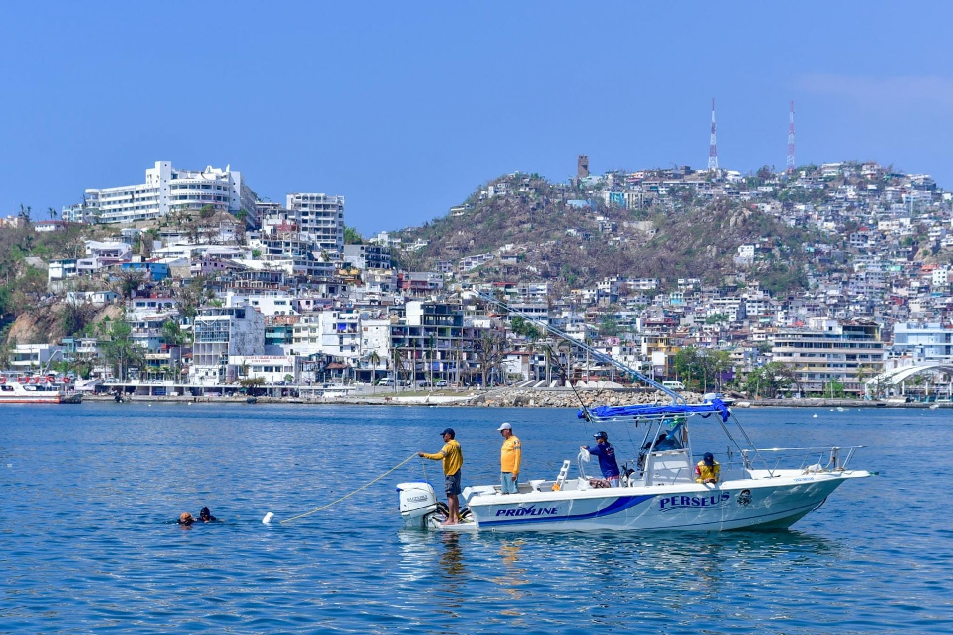 Este nuevo medio de transporte marítimo permitirá el cruce de una extremo a otro de la Bahía de Acapulco. 