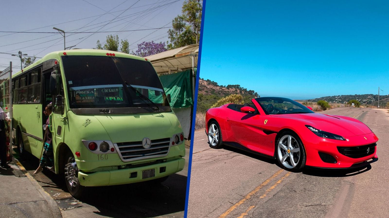 ‘¡Ni con polish!’: ¿Cuánto cuesta el Ferrari que chocó con un camión en Periférico Sur?