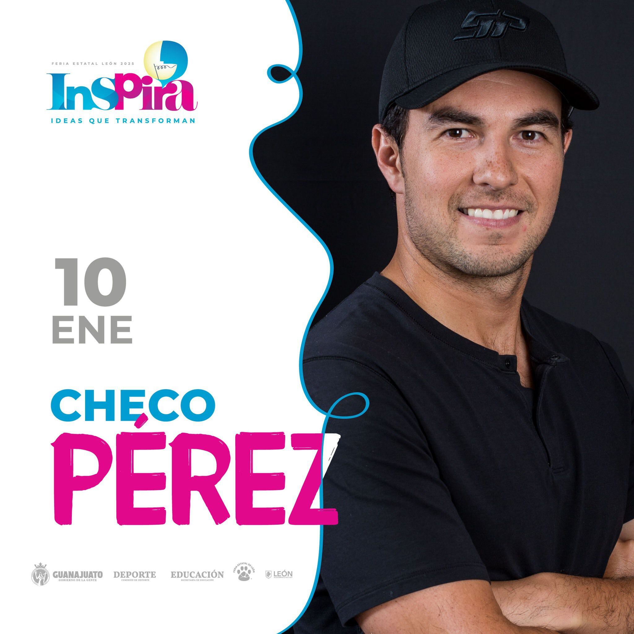 Sergio 'Checo' Pérez será parte de la Feria Estatal de León, ya que dará una conferencia. (Foto: Facebook/ Feria Estatal de León)