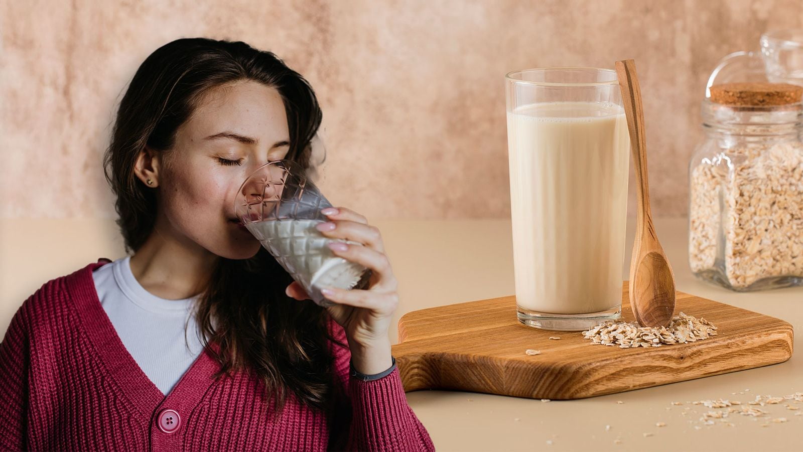 El licuado de avena con linaza no tiene beneficios adicionales en la salud. (Foto: Especial El Financiero / Shutterstock).