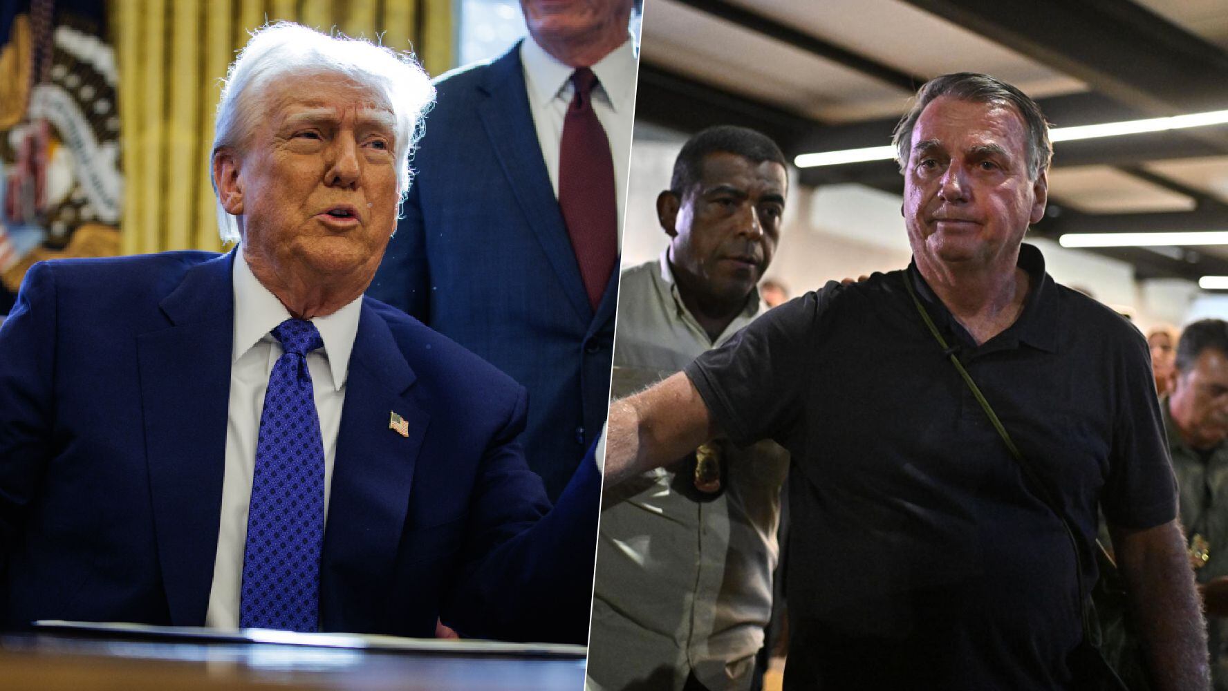 Trump ‘salta’ por Bolsonaro: Su equipo demanda a juez en Brasil que lo acusa por golpe de Estado