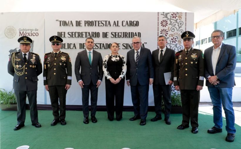 Gabinete de seguridad en Sinaloa. (Foto: Especial)