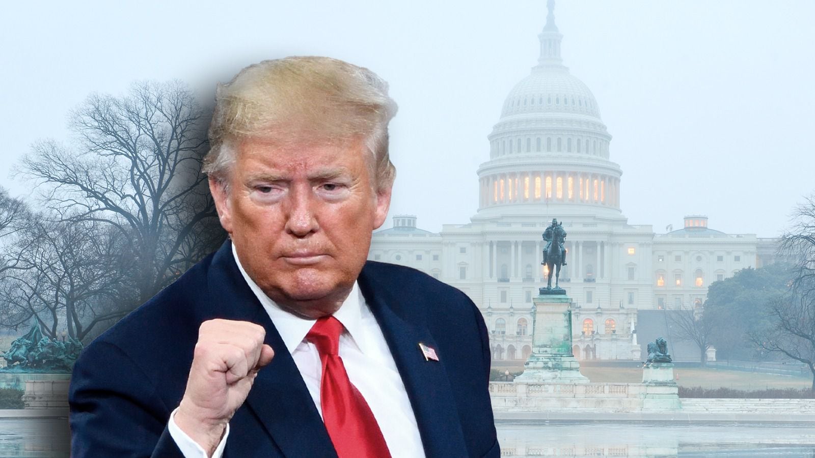 ¿Por qué Trump se quedará sin foto frente al Capitolio el día de su toma de protesta?