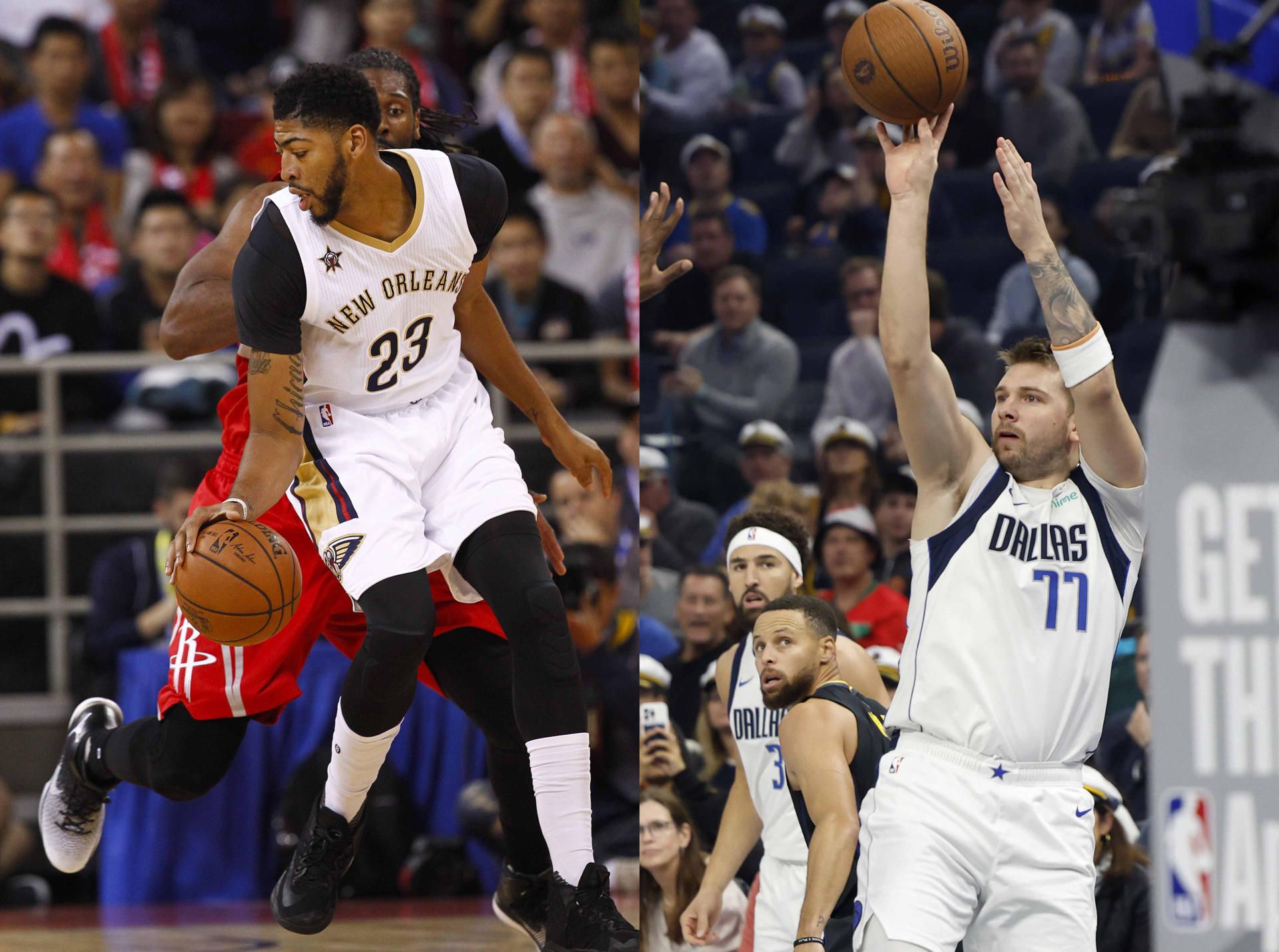 Luka Doncic se marcha a los Lakers y Anthony Davis llega a los Mavericks. (Foto: EFE/ ARCHIVO).