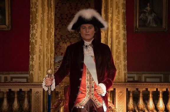 Johnny Depp le da vida al rey Luis XV en  ‘Jeanne du Barry’ (Foto: Instagram @premierefr)