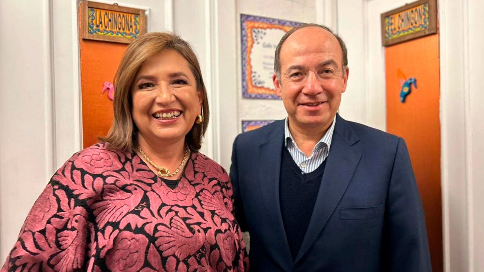 ‘La verdad es que Felipe Calderón no me da consejos’: Gálvez sobre encuentro con el panista