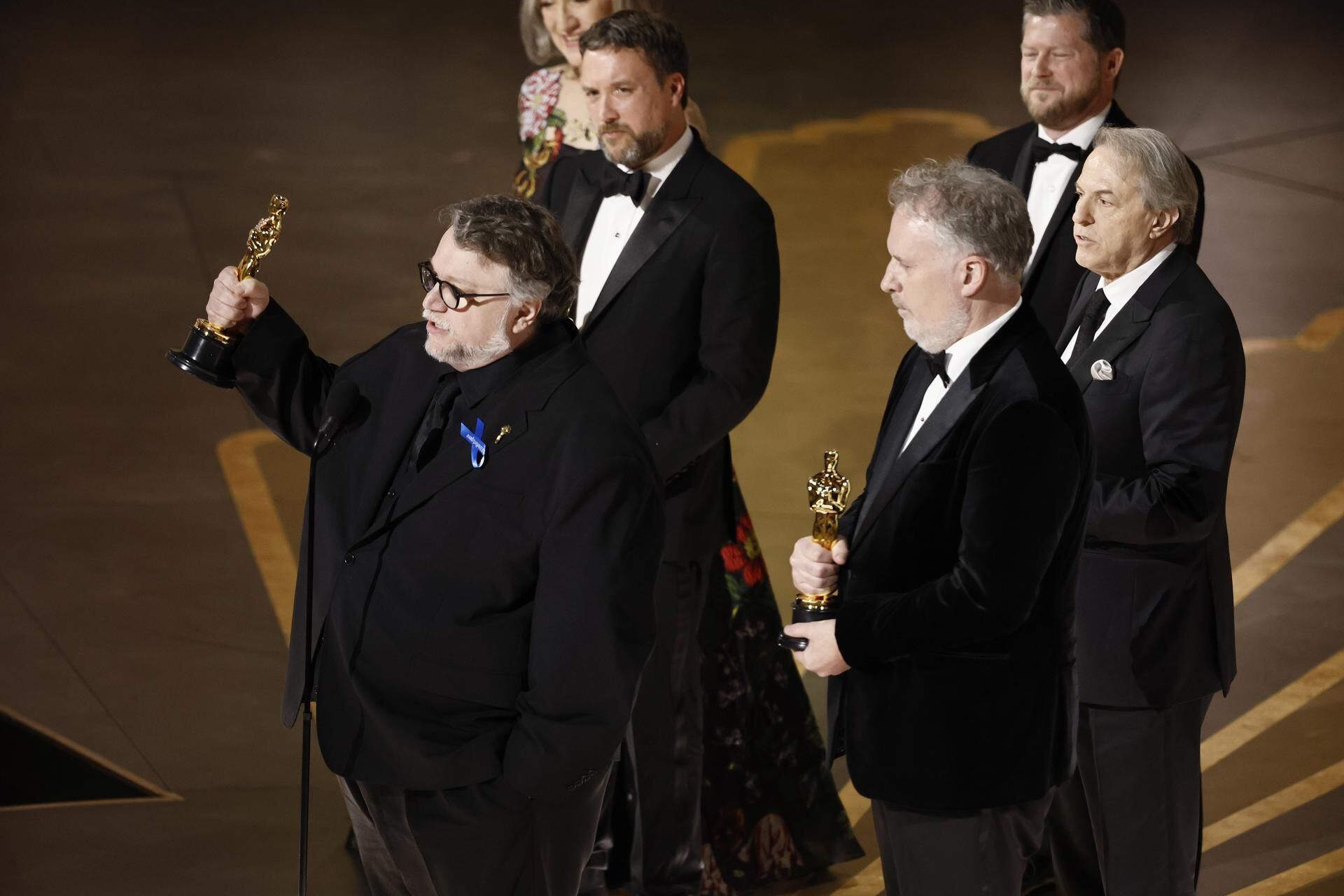 'Pinocho', de Guillermo del Toro, ganó el Oscar a 'Mejor película animada'. (Foto: EFE).