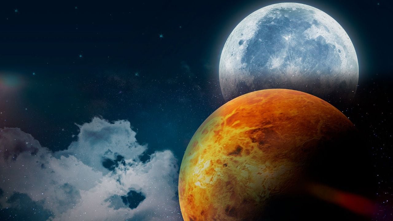 Venus y una Luna creciente se acurrucarán tras la puesta de Sol en diciembre de este año.