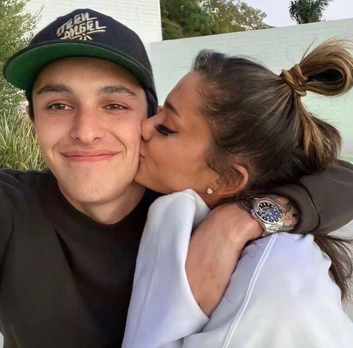 Dalton Gómez y Ariana Grande no han dado muchos detalles sobre su relación. (Foto: Instagram / @daltonnariana)