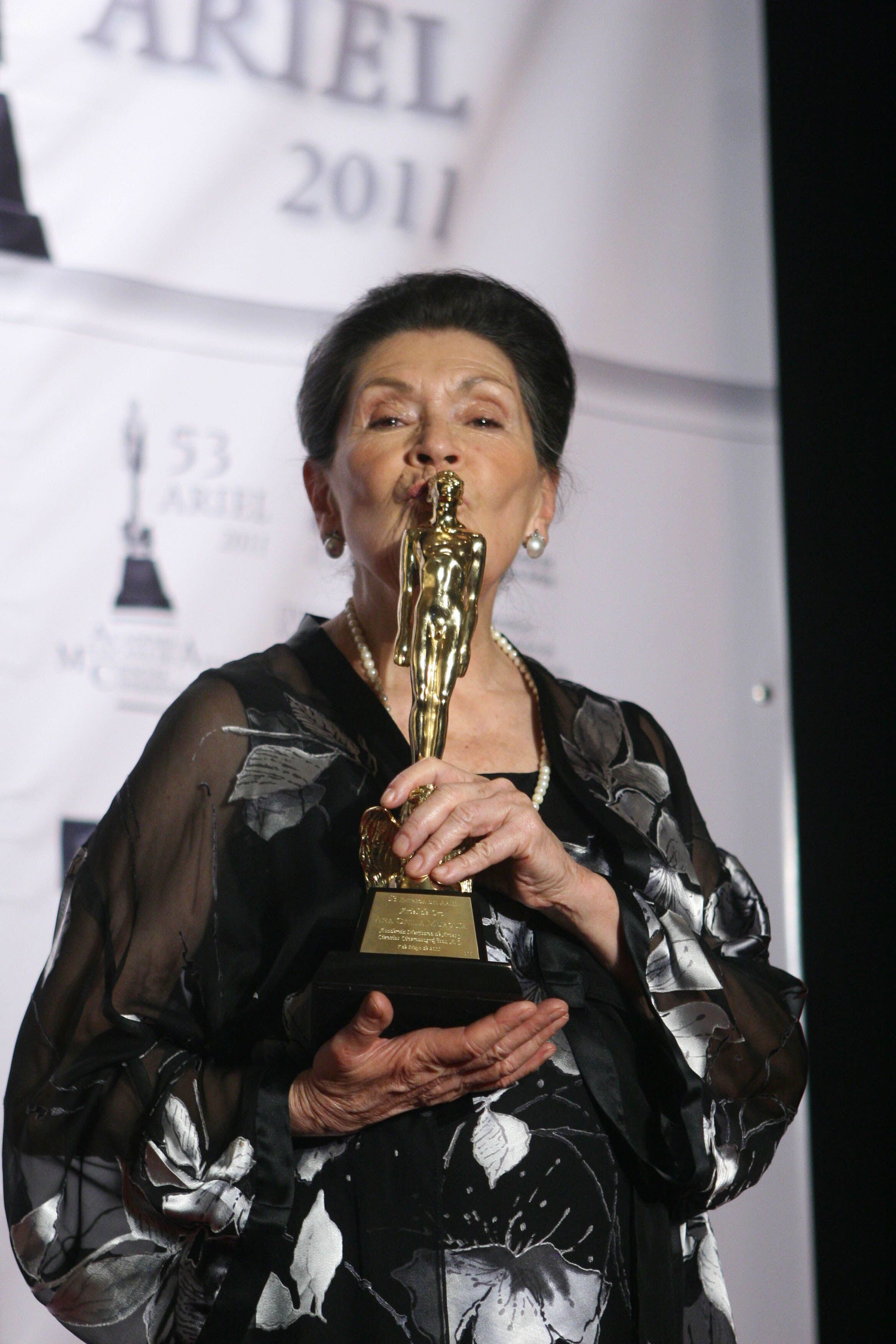 Ana Ofelia Murguía fue reconocida con varos premios Ariel. (Foto: Cuartoscuro)