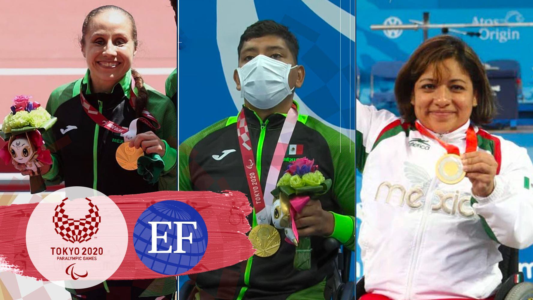 Las y los mexicanos que se han colgado una medalla en los Paralímpicos de Tokio 2020