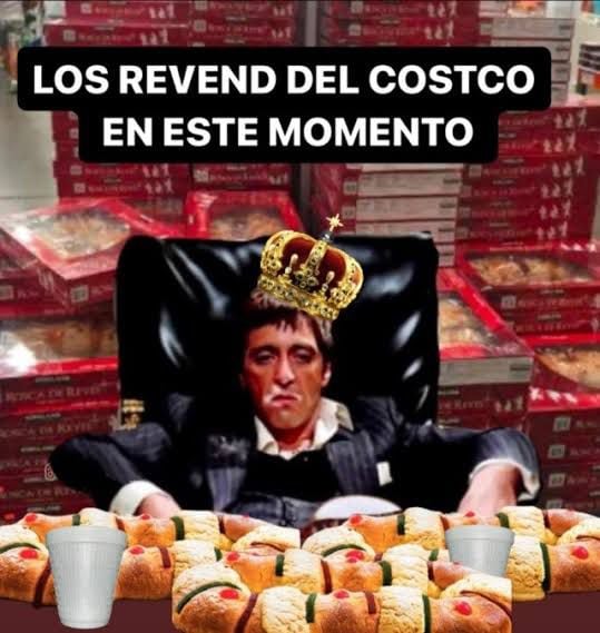 Memes de la tradicional rosca de Reyes y la reventa de roscas del Costco. (Foto: Redes sociales)