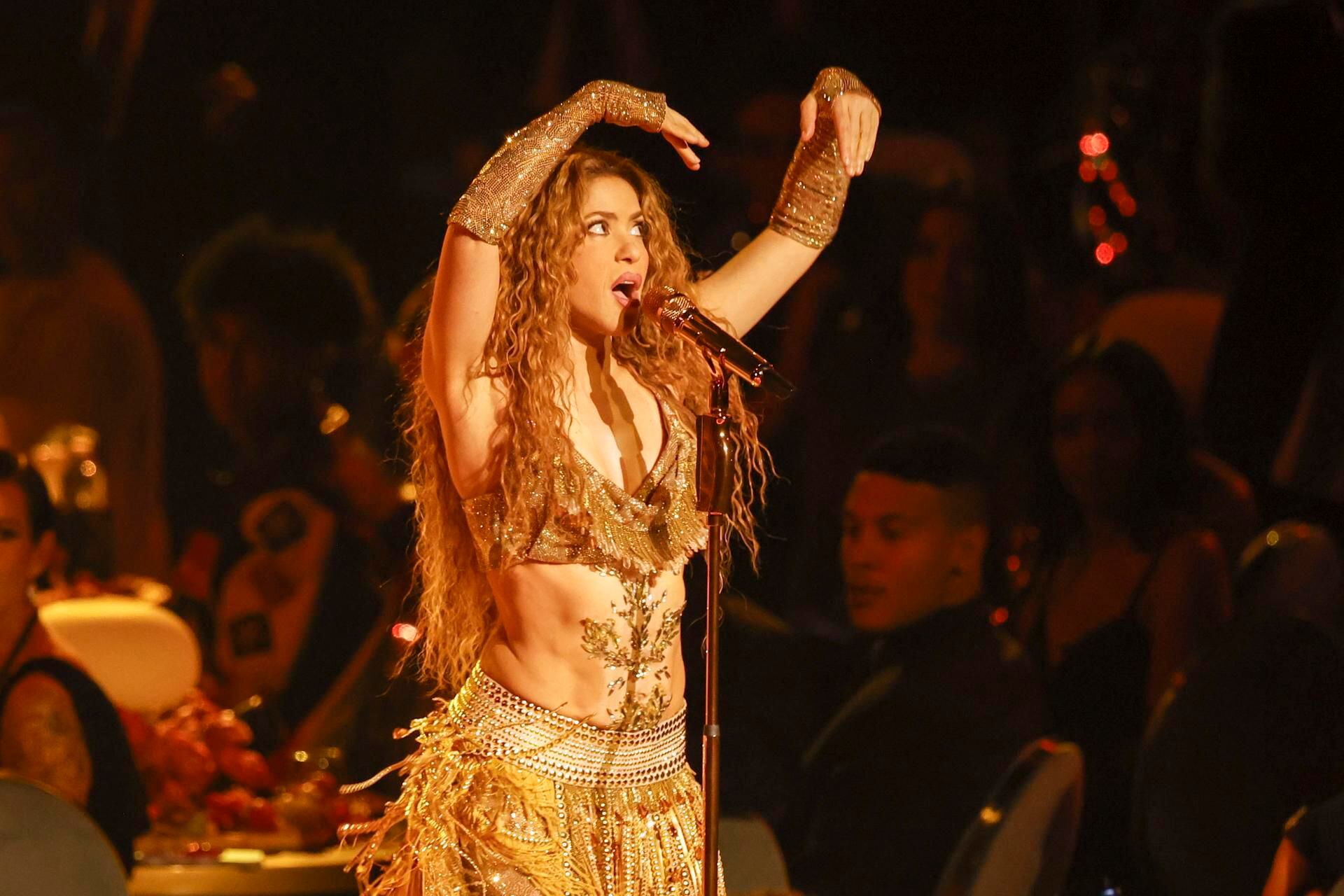 Shakira presenta su 'Las mujeres ya no lloran world tour'. (Foto: EFE)