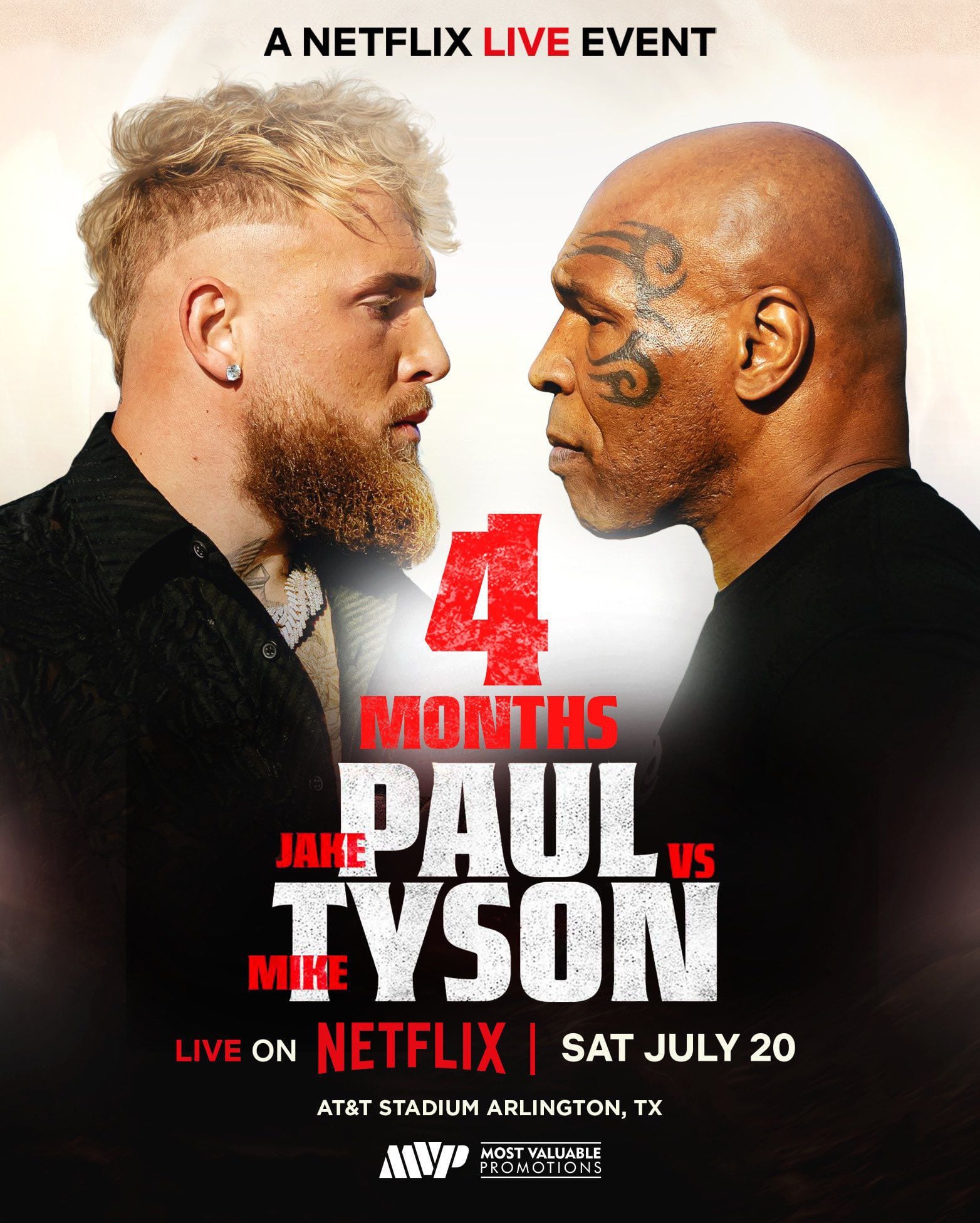 Jake Paul y Tyson se enfrentarán a un combate único el próximo 20 de julio. (Foto: X @jakepaul)