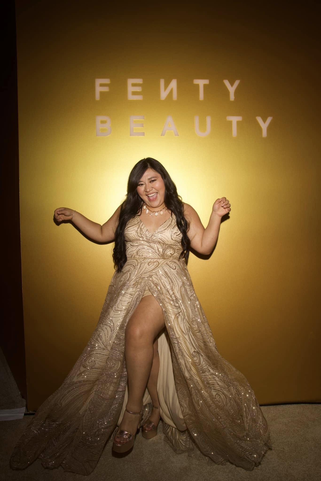 La creadora de contenido ha sido invitada a importantes eventos, entre ellos el lanzamiento de productos de la marca 'Fenty Beauty'. (Foto: Facebook/ Herly)