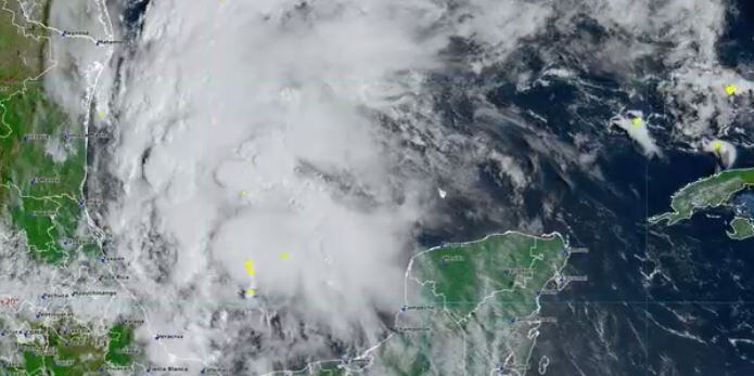 Tormenta tropical ‘Nicholas’ se forma en el Golfo de México