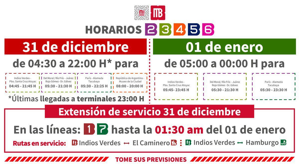 El Metrobús tendrá un horario de servicio extendido, por lo que podrás regresar del concierto de PolyMarchs en este transporte público. (Foto: @MetrobusCDMX)