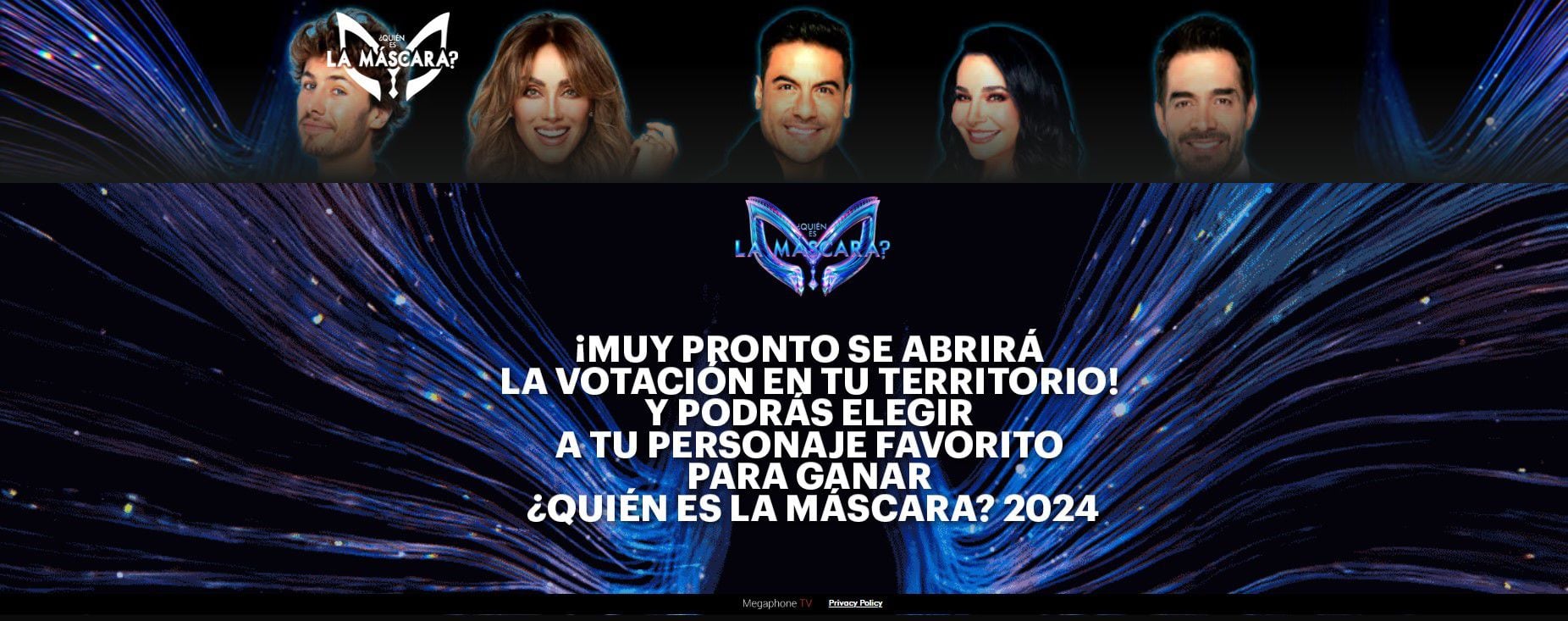 Las votaciones de 'Quién es la máscara' estarán disponibles en www.lasestrellas.tv/reality/quien-es-la-mascara/vota